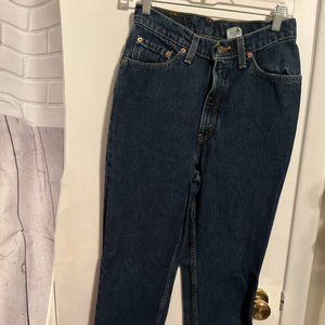 Levis vintage 90's 512 tapered leg high rise SZ 9 SHORT Like new